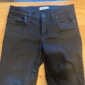 Madewell black skinny jeans